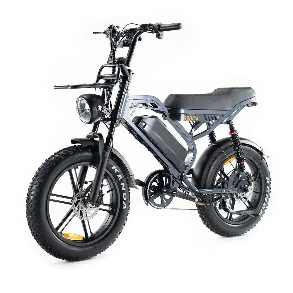 S20 Pro Fatbike | 250W | Donkergrijs
